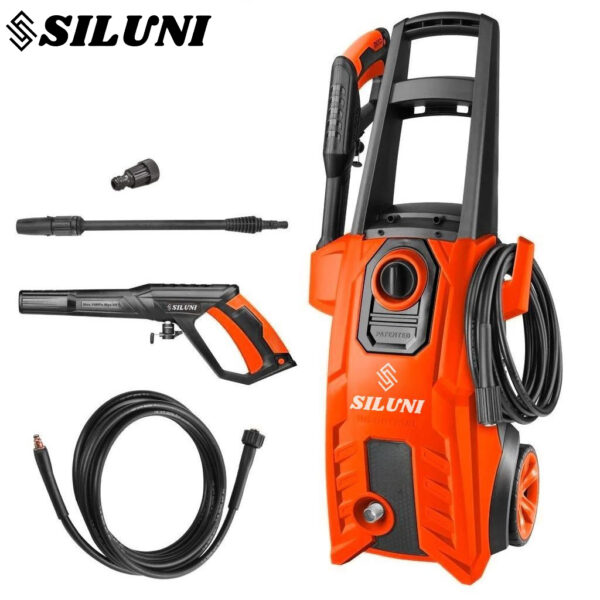 Siluni 2200PSI Electric Pressure Washer Powerful Cleaning for Home & Outdoor