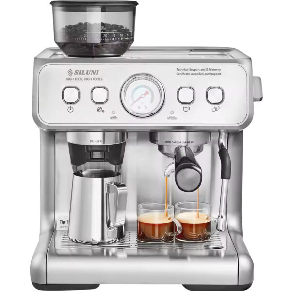 Siluni Express Espresso Machine Stainless Steel - Hearth & Hand™ with Magnolia