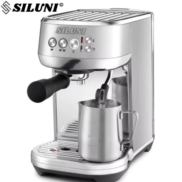 Siluni Compact 20 Bar Espresso Coffee Machine with Milk Frother