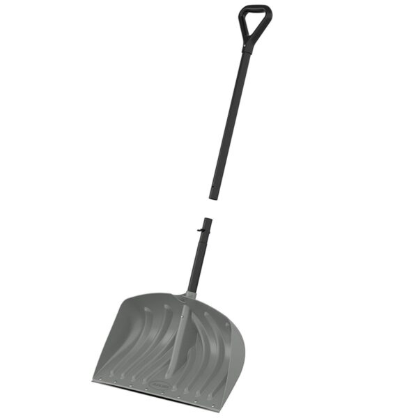 Suncast 24" Combo Snow Shovel and Pusher - Graphite